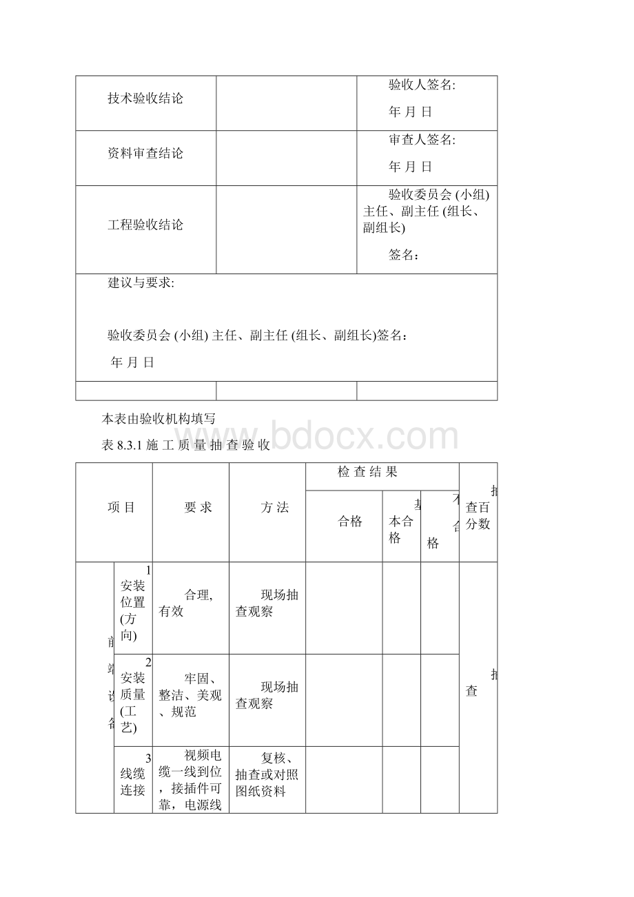 安防工程项目表格电子教案.docx_第3页