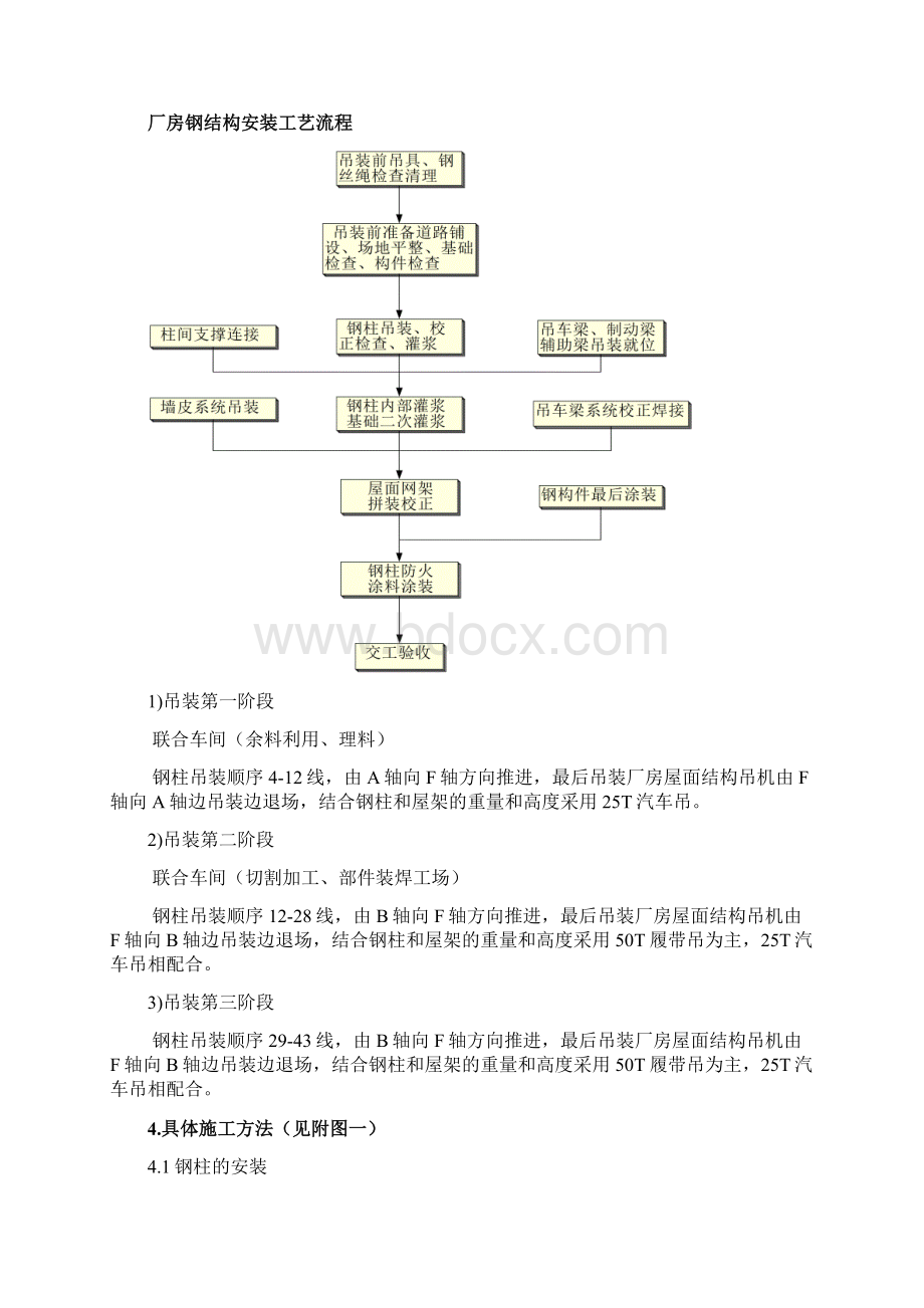 完整word版钢结构安装施工方案.docx_第3页