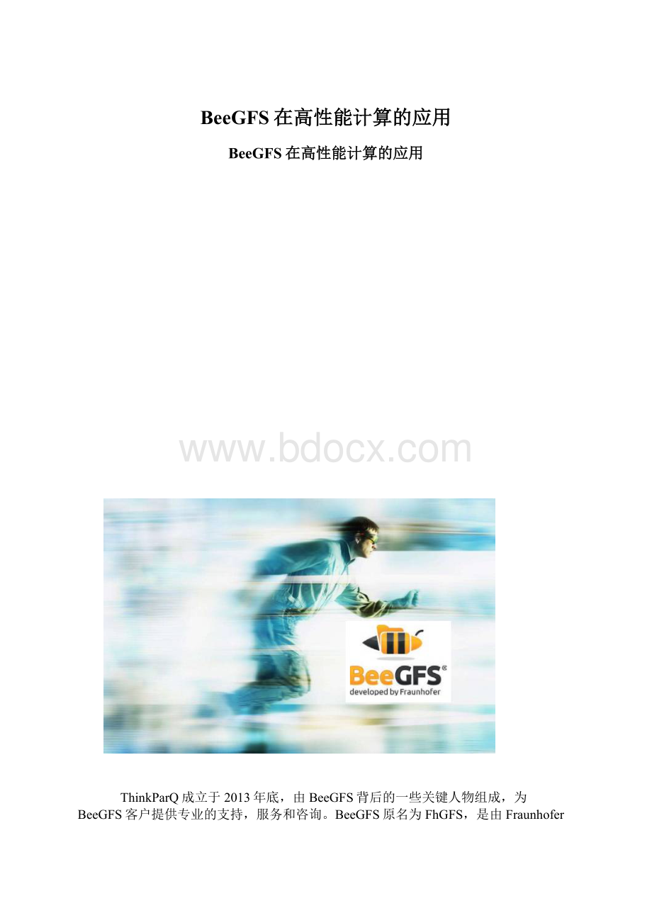 BeeGFS在高性能计算的应用.docx_第1页