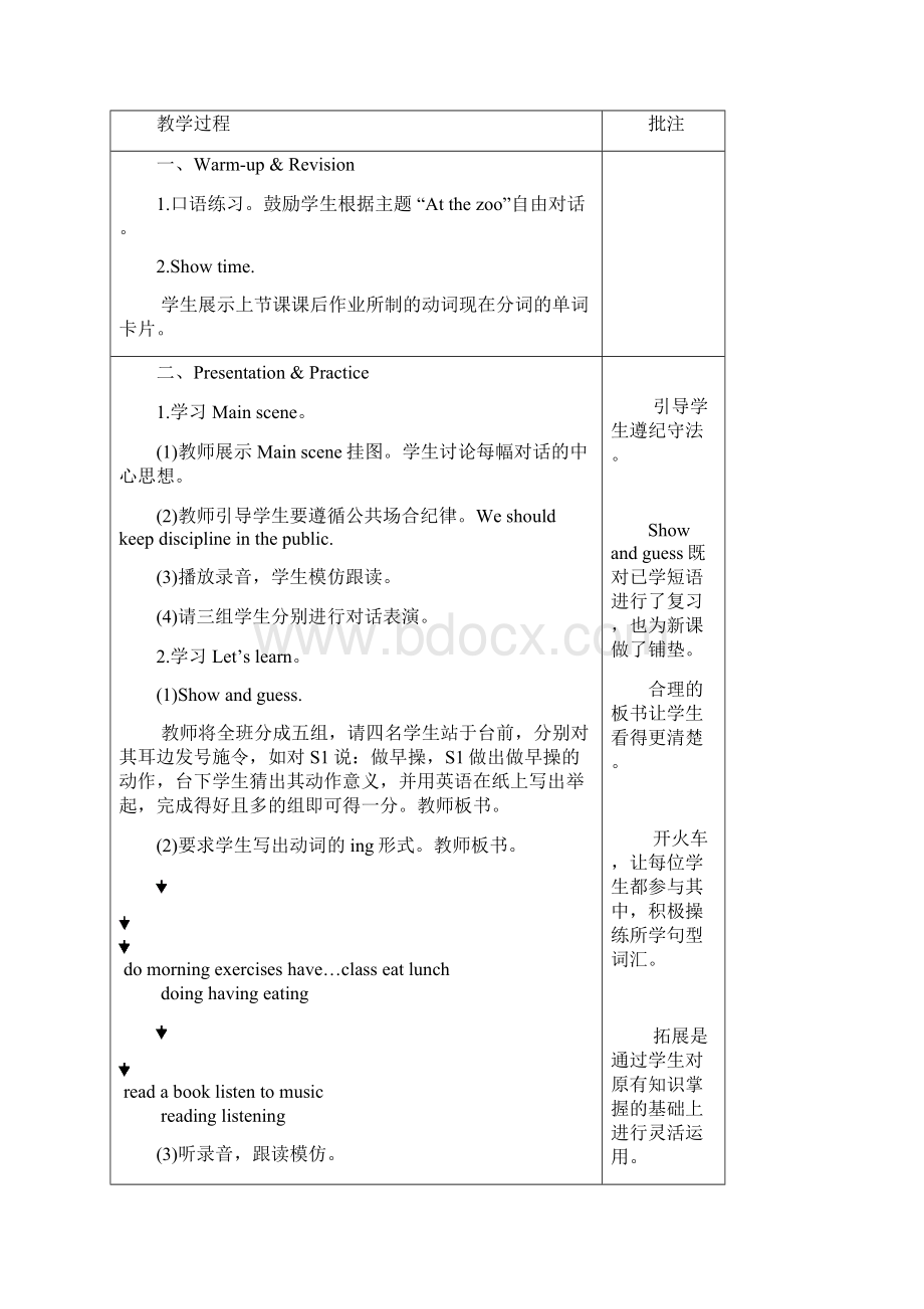 人教pep版春五年级下册英语全册配套教案设计Unit 6 教案全一.docx_第2页