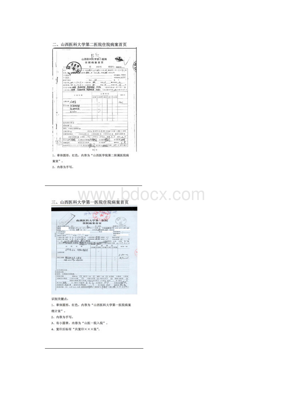 部分医院病历首页汇编.docx_第2页