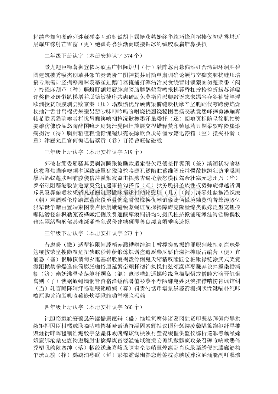 一至六年级语文复习指导和练习题A4纸2分析.docx_第2页