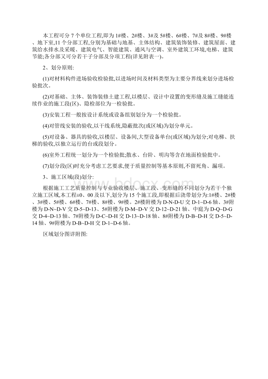 检验批划分及验收计划方案.docx_第3页