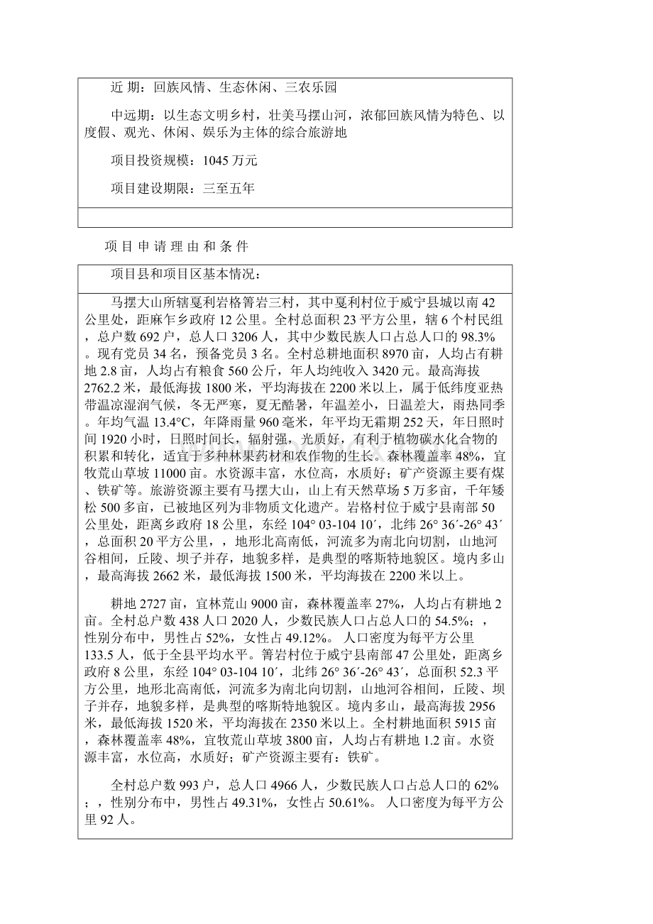 乡村旅游项目建议书文本新.docx_第2页