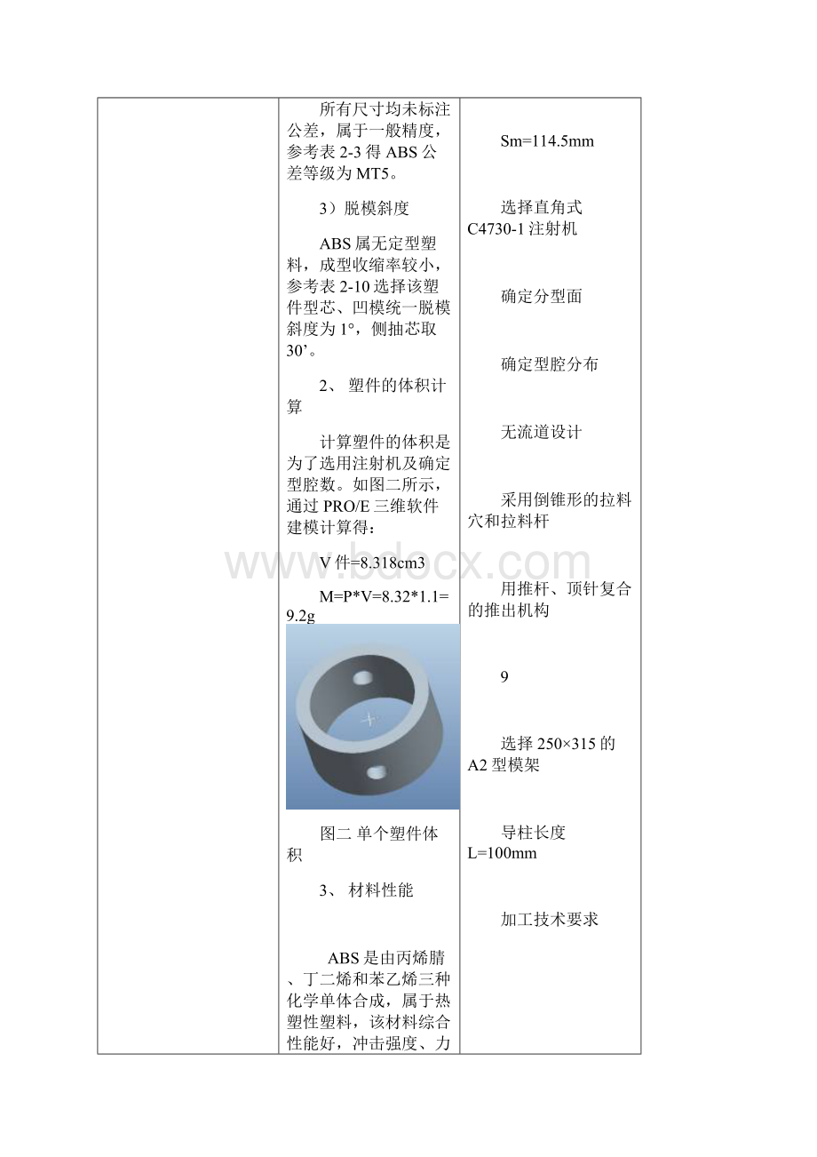 挡圈注射模具设计.docx_第2页