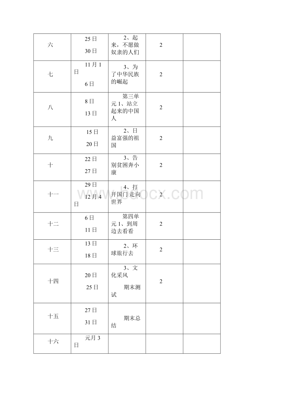 小学六年级上册全册教案.docx_第2页