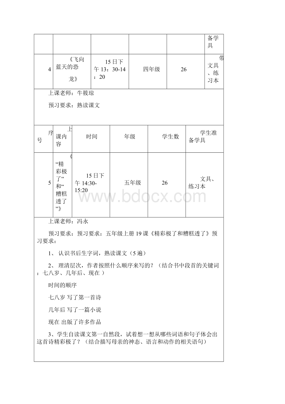 智慧园丁新课堂常德小学语文预习要求.docx_第2页