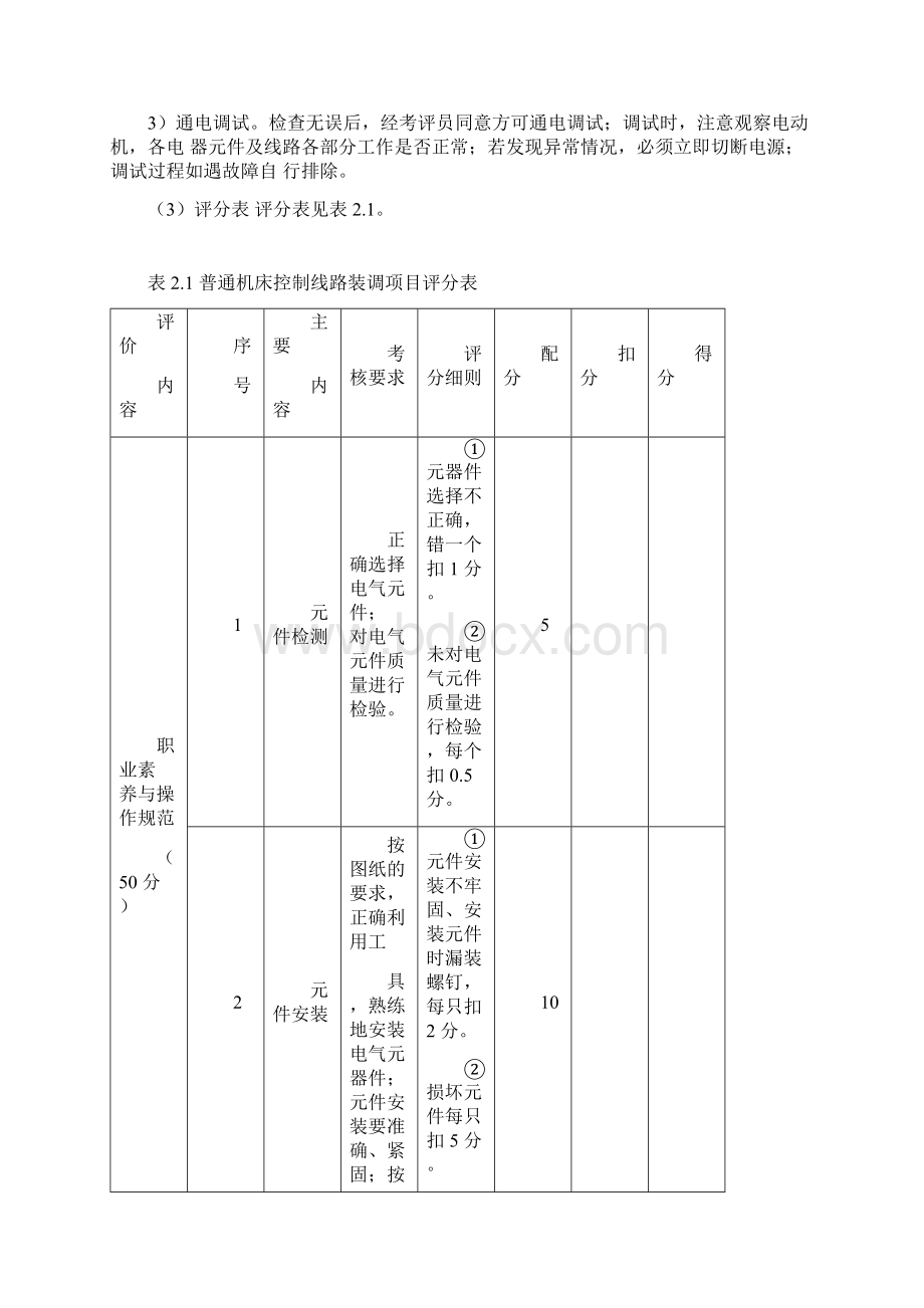 一电气控制线路装调项目.docx_第2页