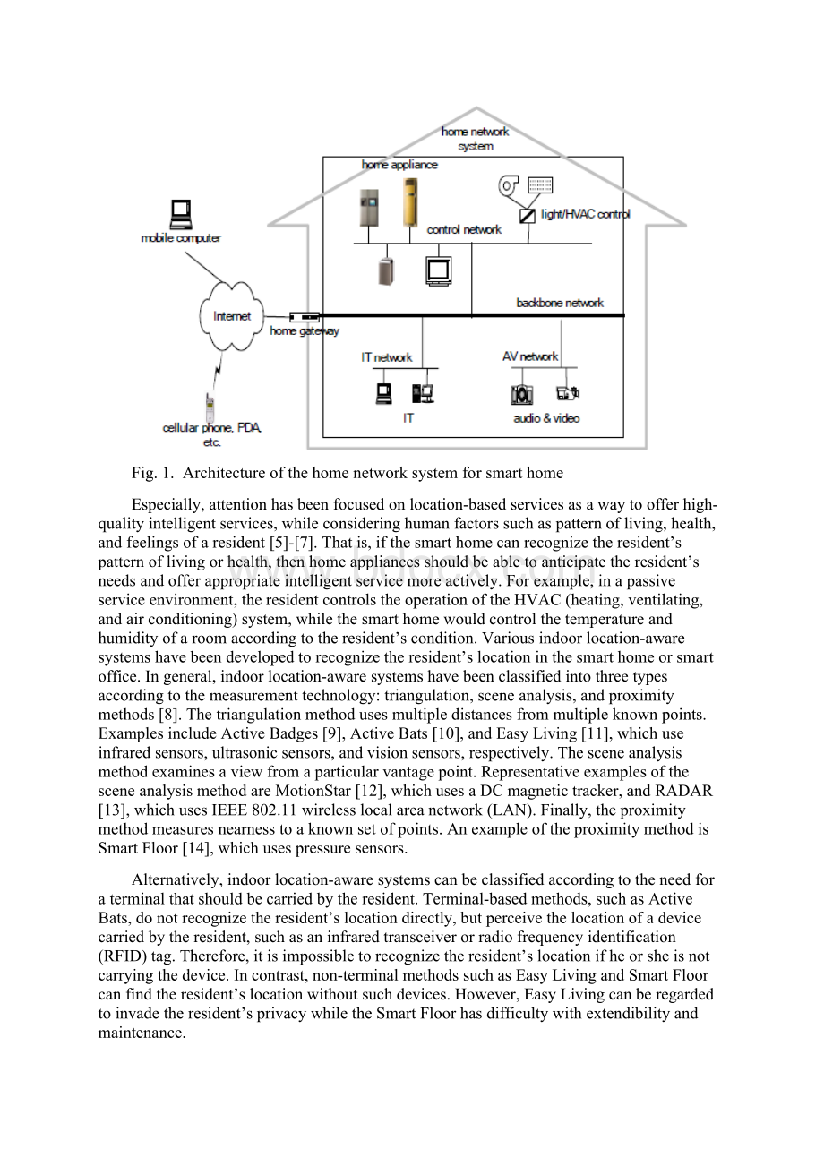 智能家居室内感应定位系统中英文对照外文翻译文献.docx_第2页