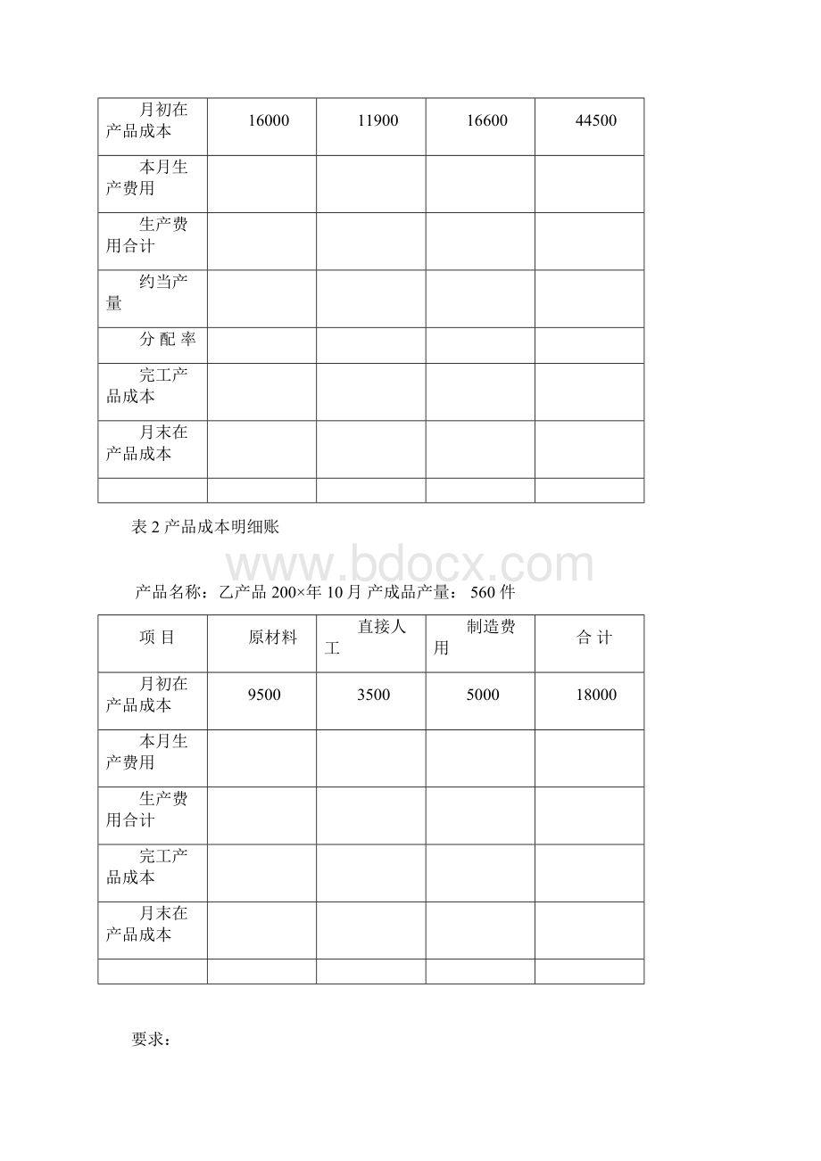 品种法练习含答案.docx_第2页