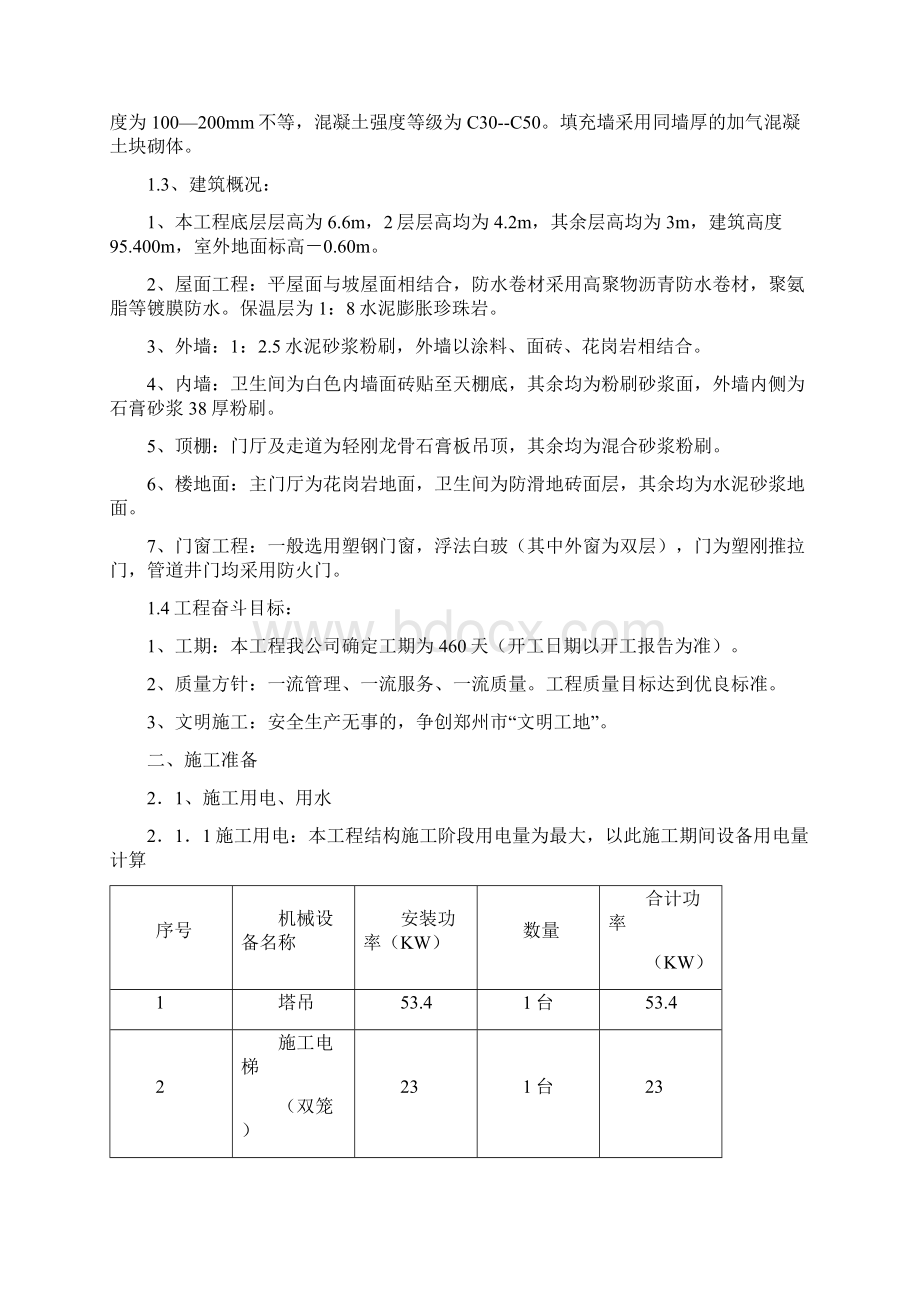 强烈推荐高层住宅项目施工设计.docx_第2页