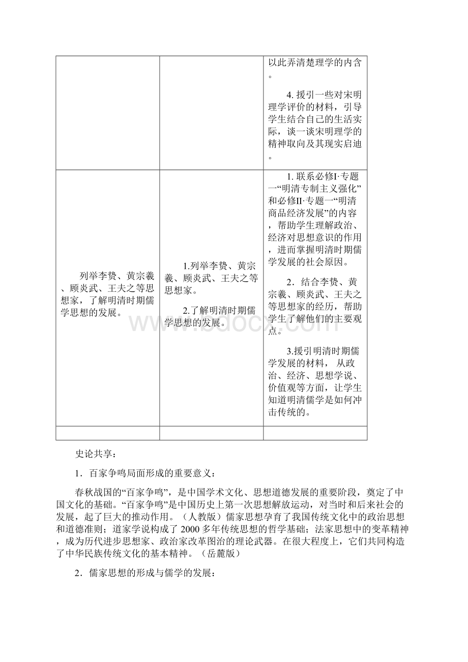 高中新课程历史必修Ⅲ教学要求.docx_第3页