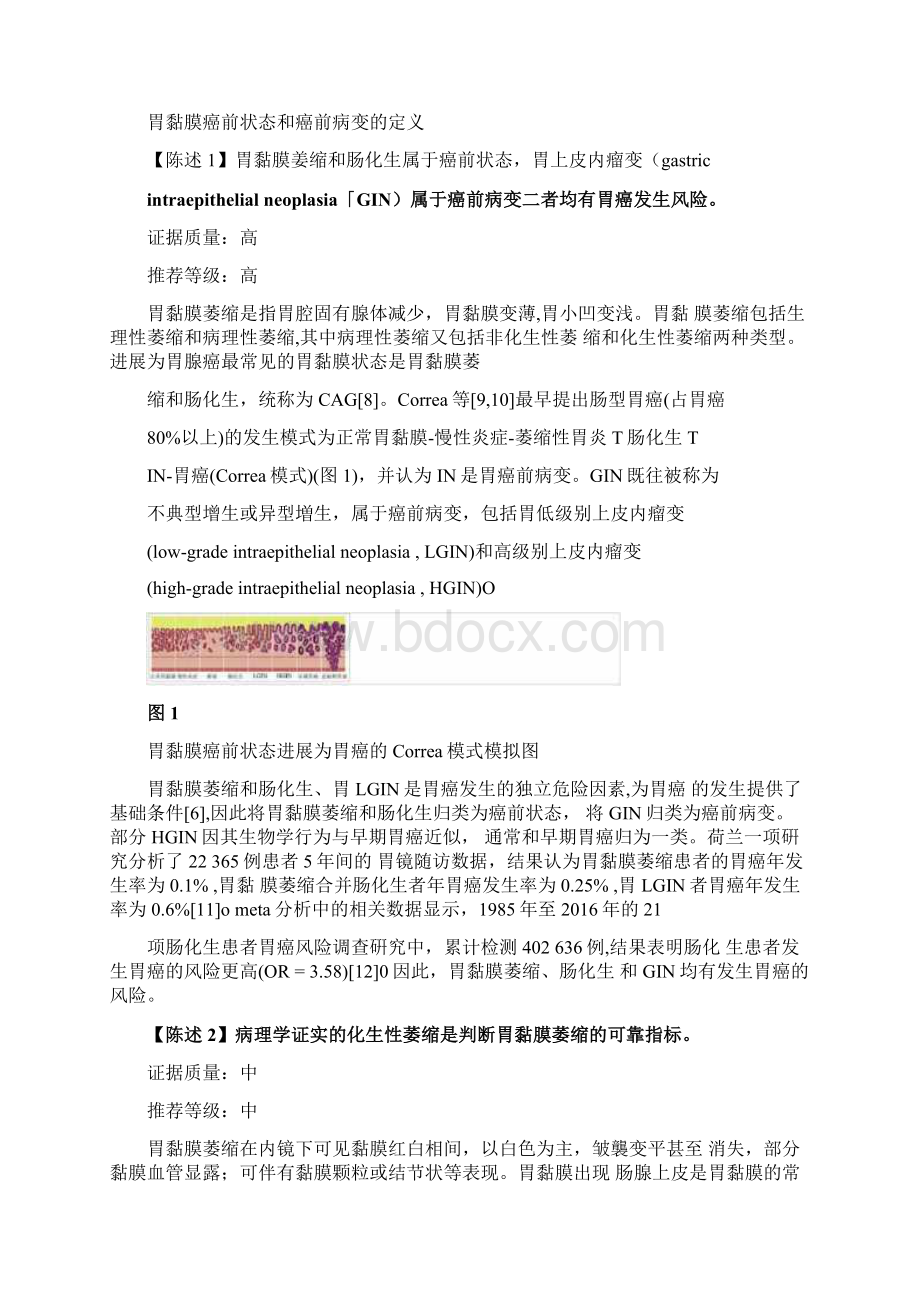 版中国胃黏膜癌前状态和癌前病变的处理策略专家共识全文.docx_第2页