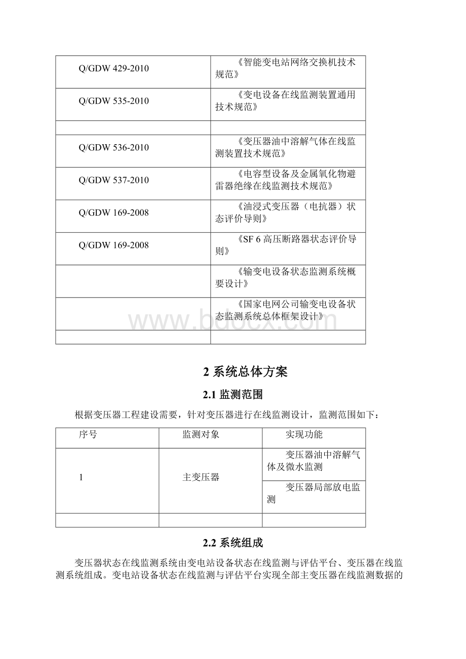 变压器油色谱局放在线监测系统设计方案.docx_第3页