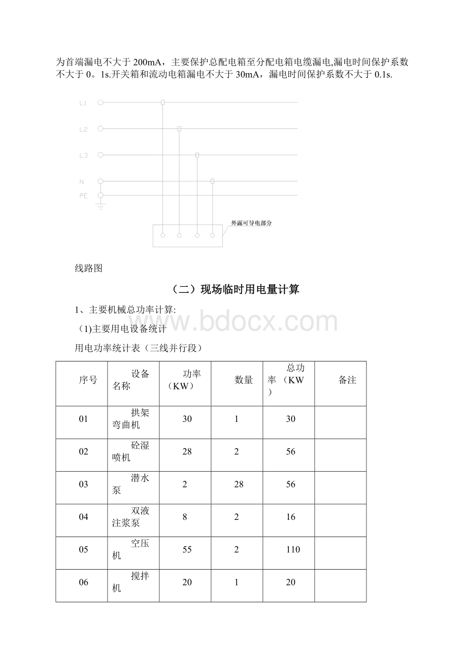 施工管理地铁项目临时用电施工方案.docx_第3页