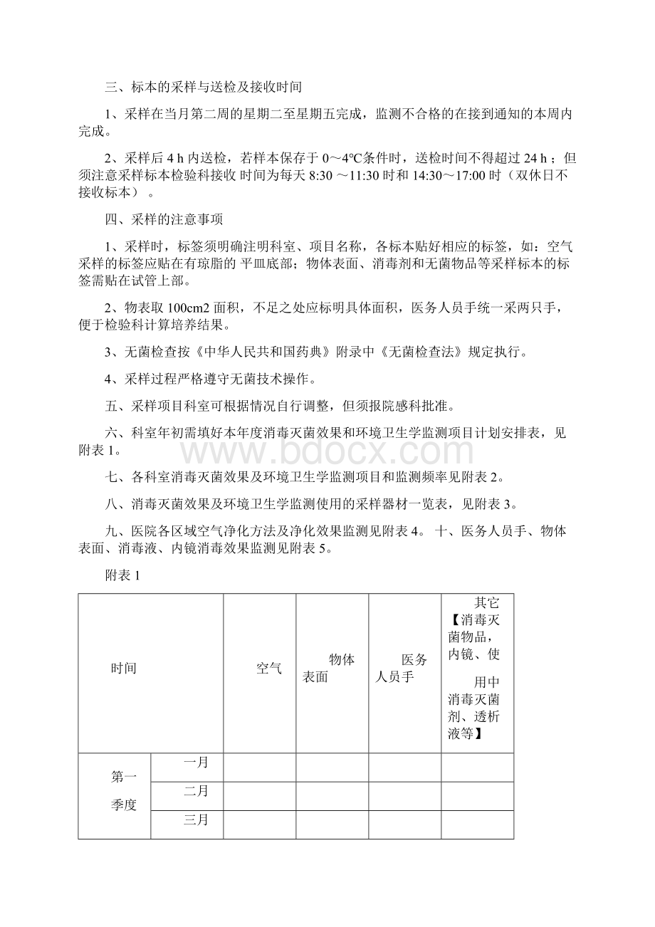 消毒灭菌效果及环境卫生学监测登记本.docx_第2页