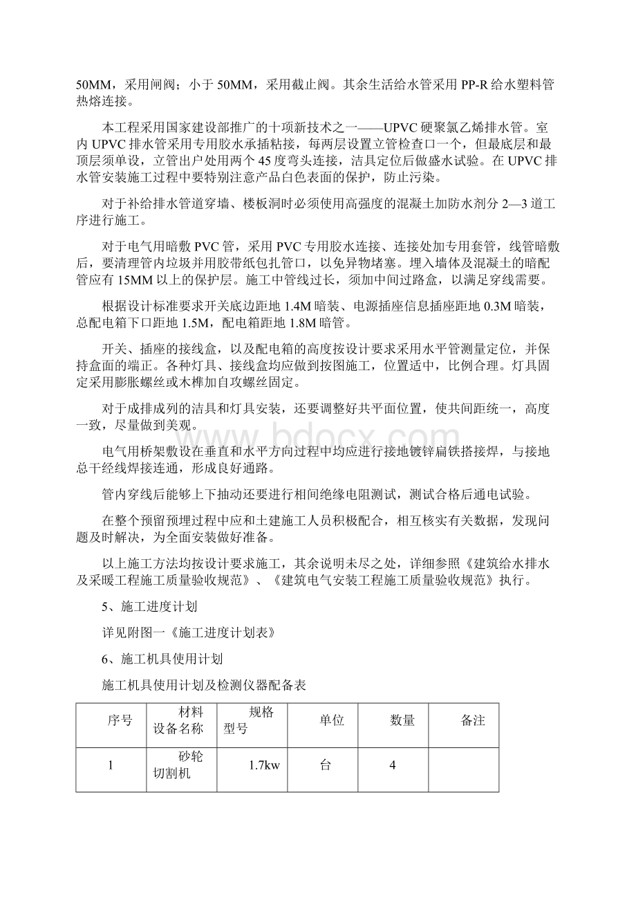 水电安装施工组织设计.docx_第3页