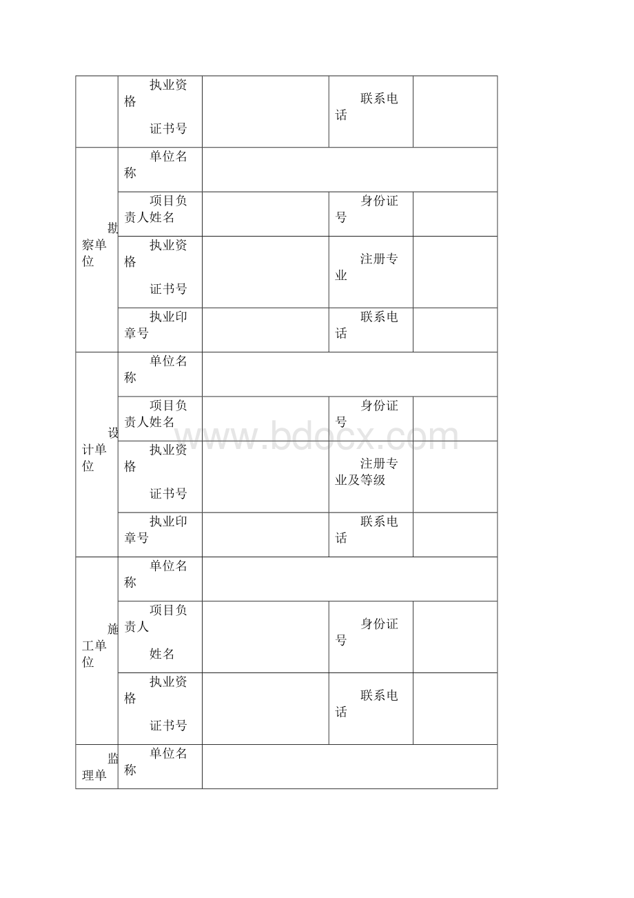 建筑工程五方责任主体项目负责人质量终身责任信息档案.docx_第2页