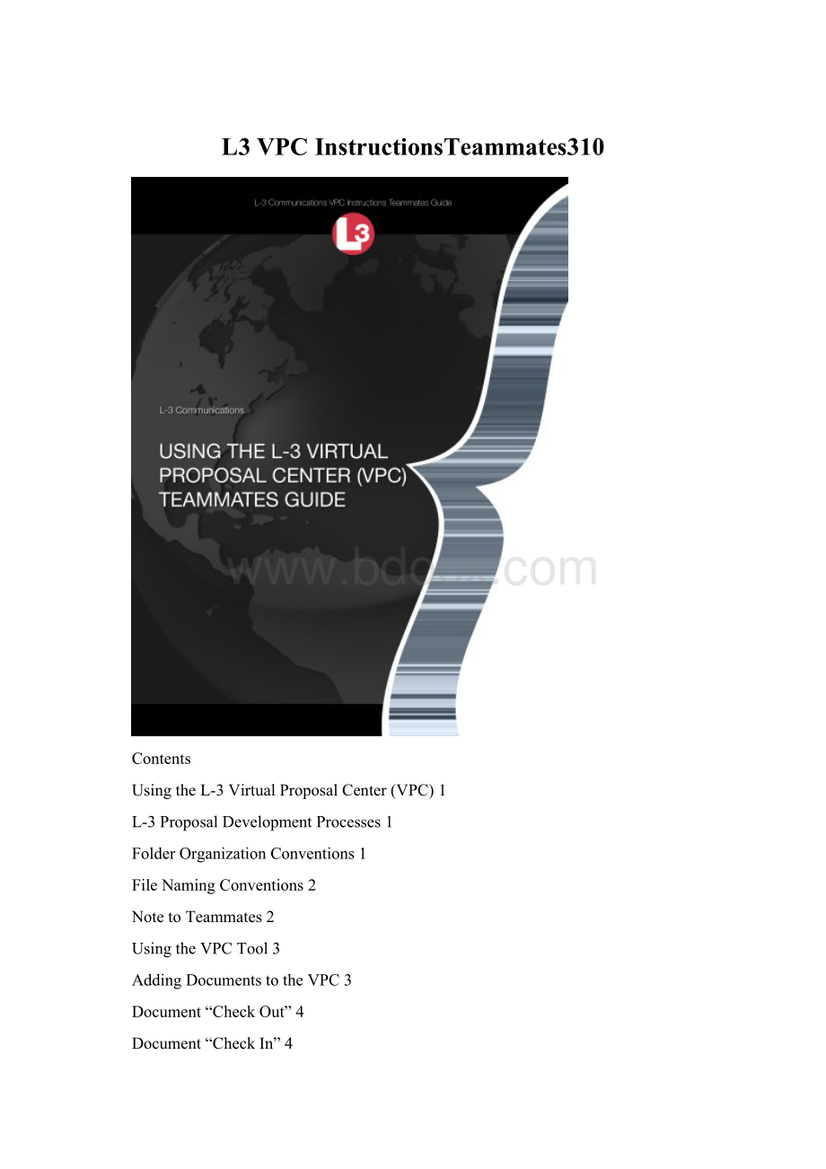 L3 VPC InstructionsTeammates310.docx_第1页