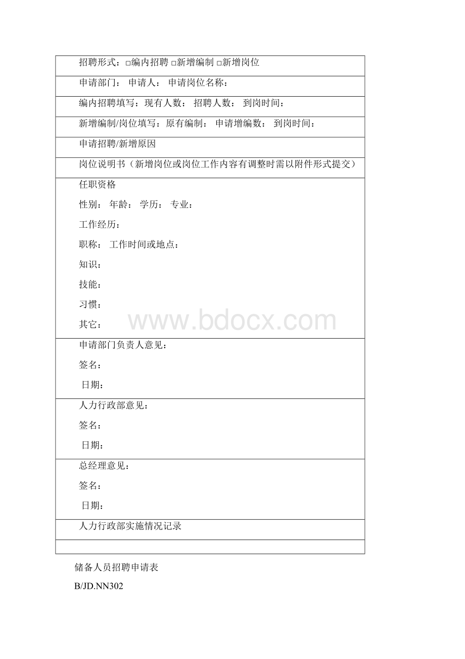 人力资源表格.docx_第2页