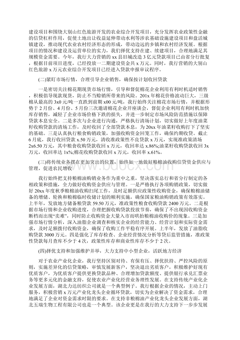 银行个人下半年工作计划范文与银行个人工作计划汇编.docx_第2页