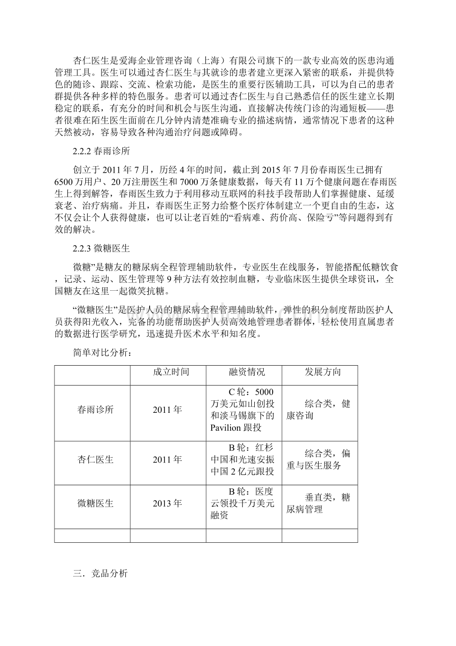 医疗竞品分析.docx_第2页