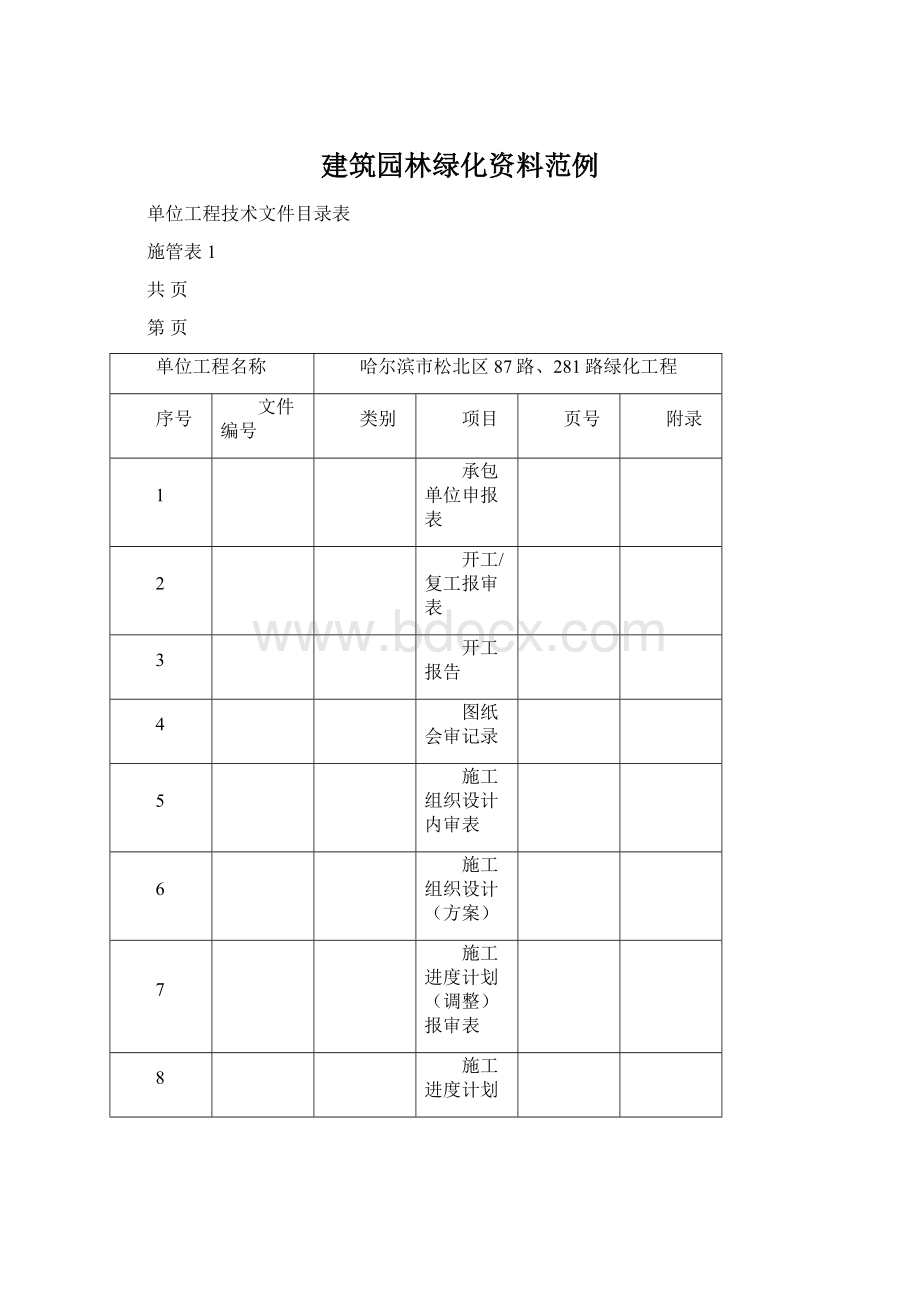 建筑园林绿化资料范例.docx_第1页