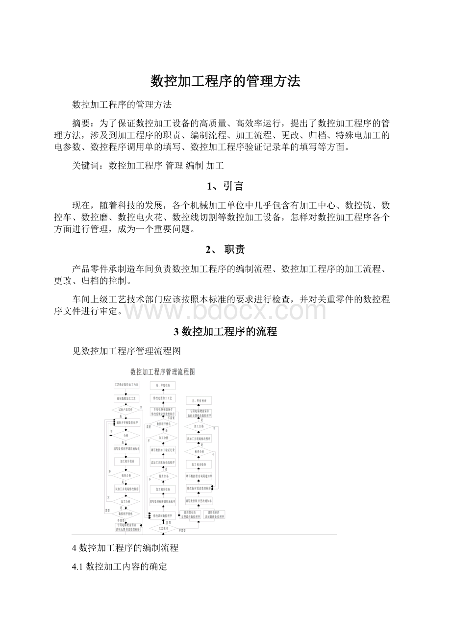 数控加工程序的管理方法.docx