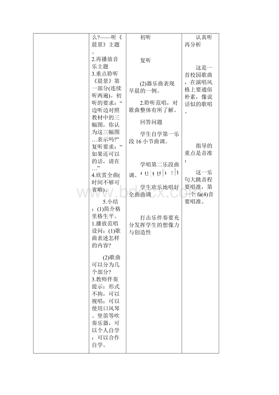 新人音版小学音乐五年级上册教案全.docx_第2页