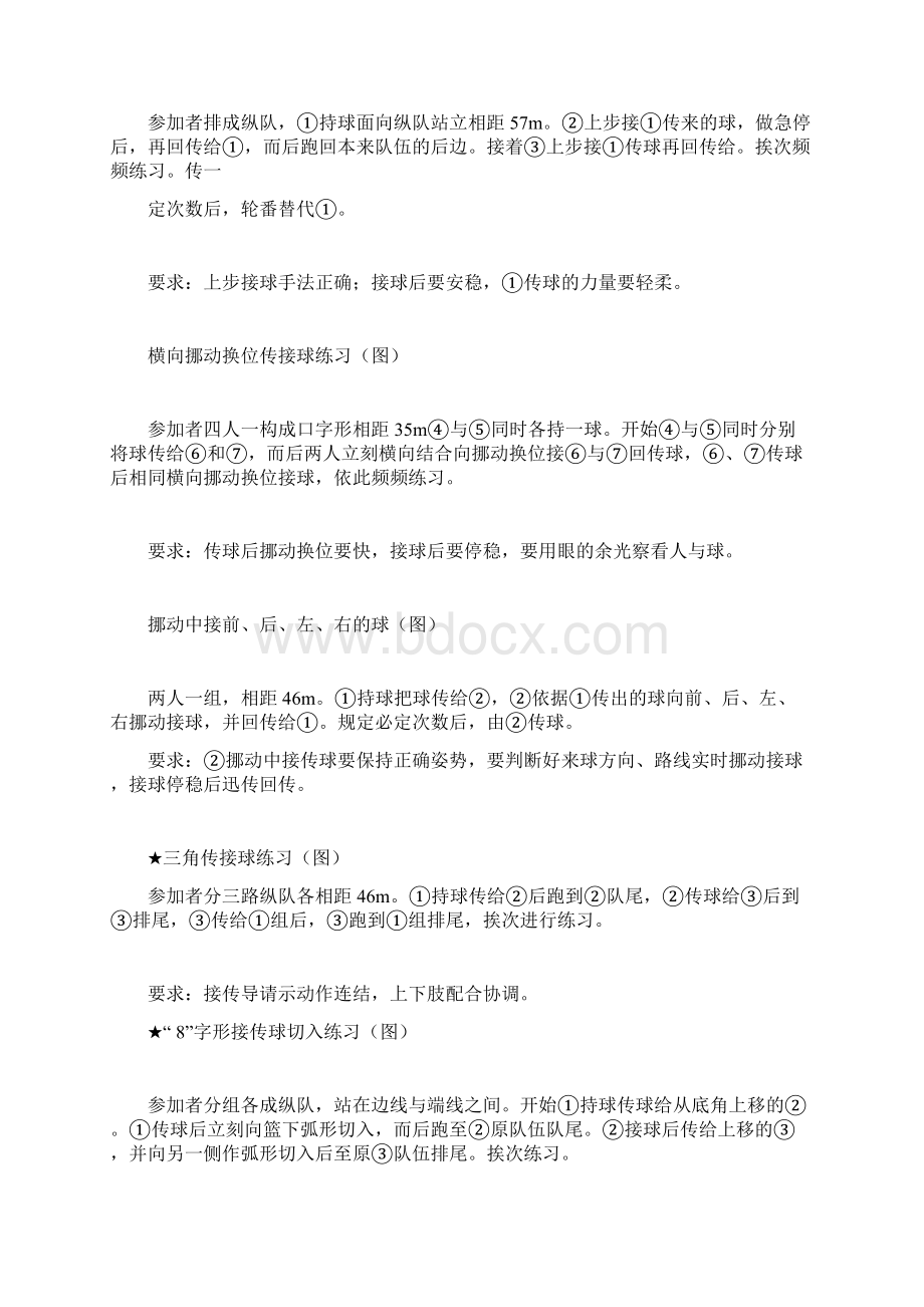 篮球各种传接球及游戏汇总.docx_第2页