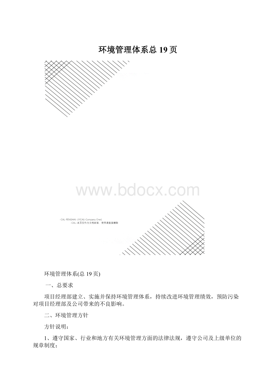 环境管理体系总19页.docx