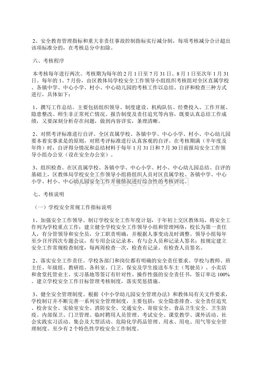 学校安全工作考核细则.docx_第2页