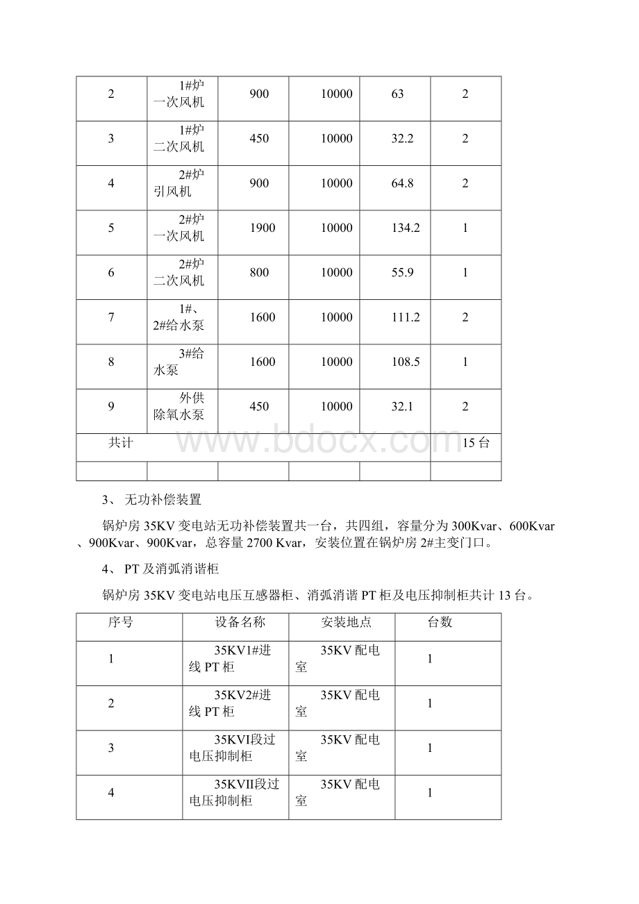 锅炉房35KV变电站供用电系统手册.docx_第3页