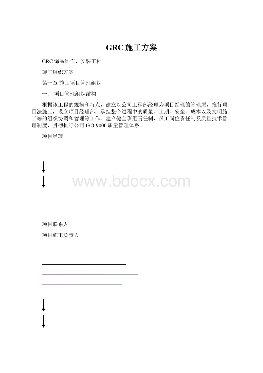 GRC施工方案.docx