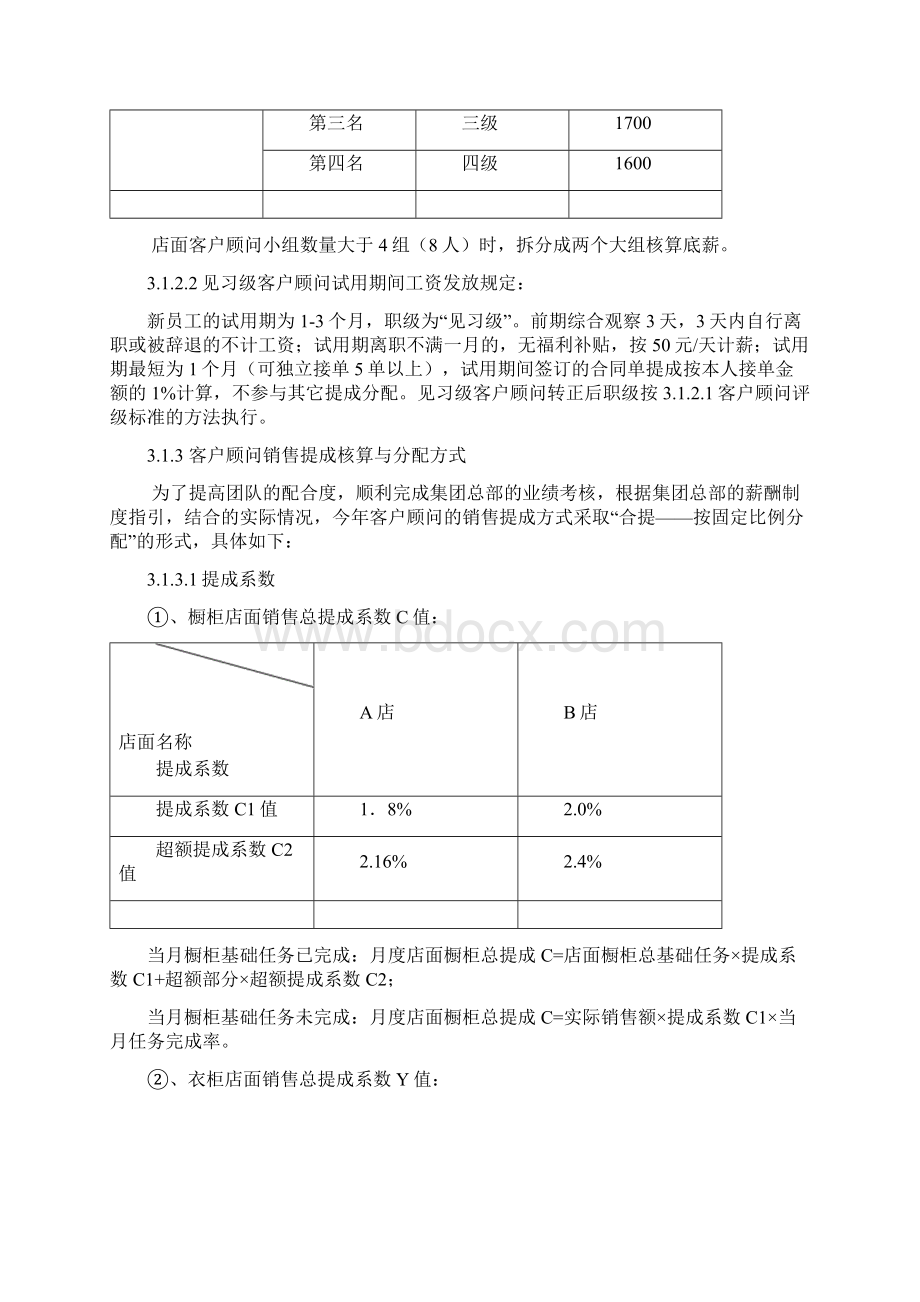 综合店销售导购薪酬工资提成激励管理方案.docx_第3页