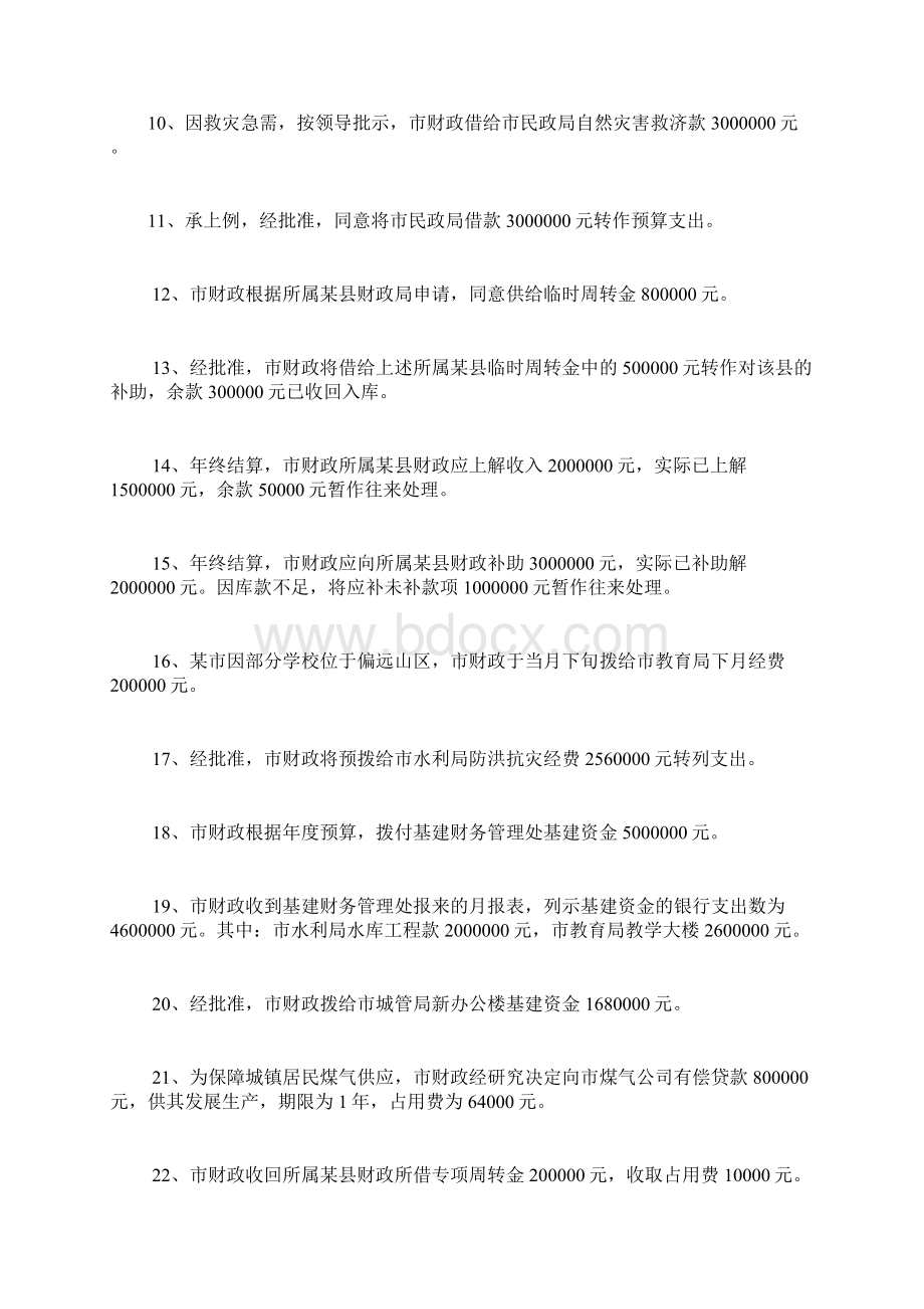 预算会计实务试题集.docx_第2页