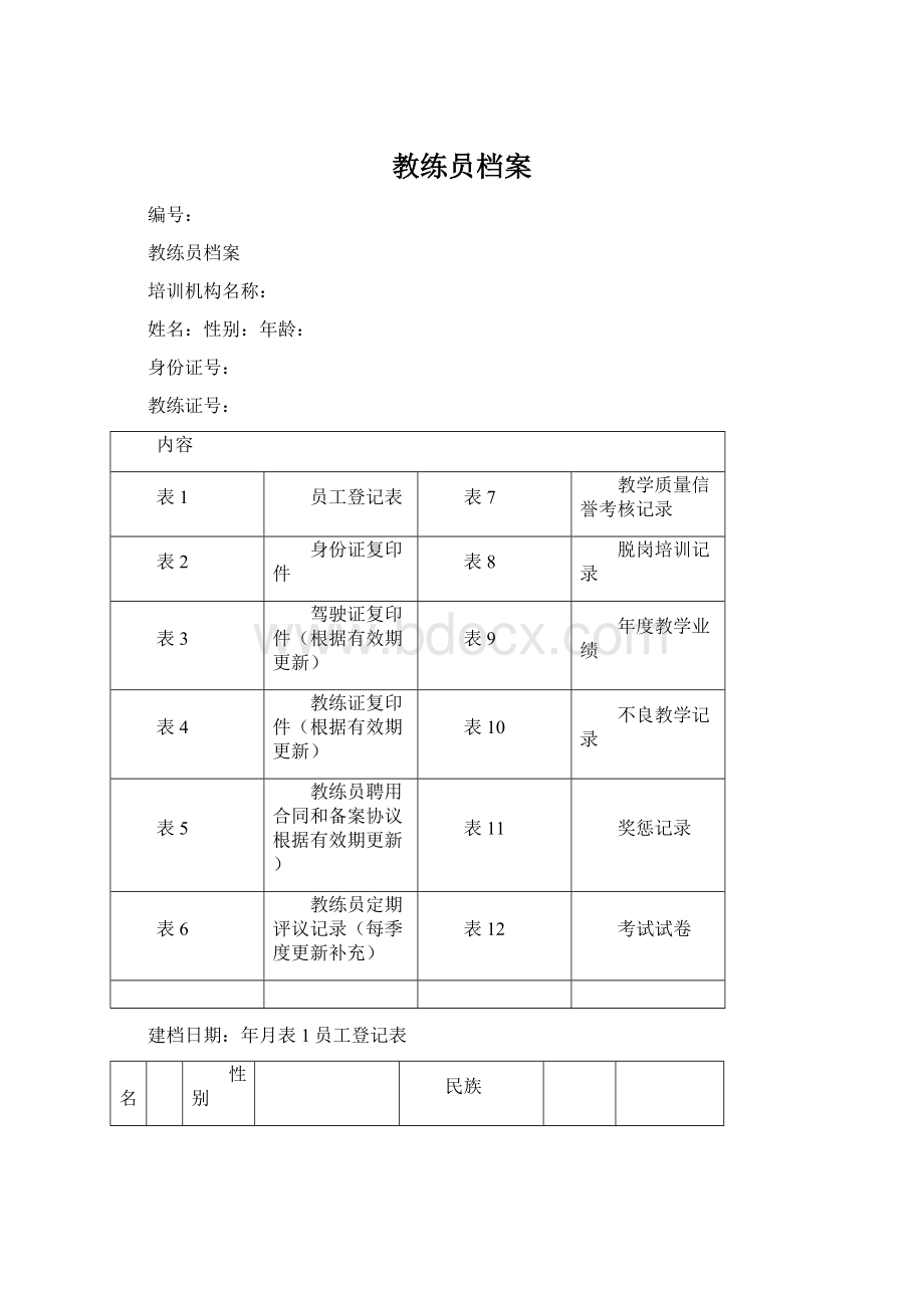 教练员档案.docx