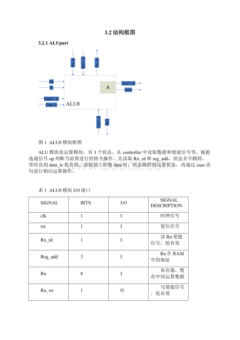 简单微处理器设计实验报告.docx_第3页