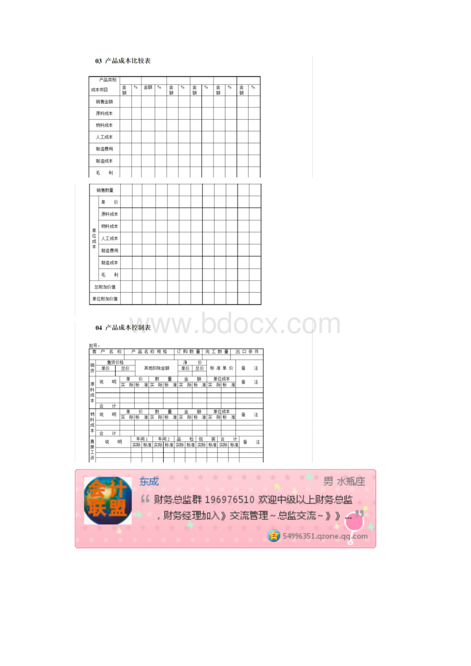 工业企业成本核算及管理表格汇总37838.docx_第2页