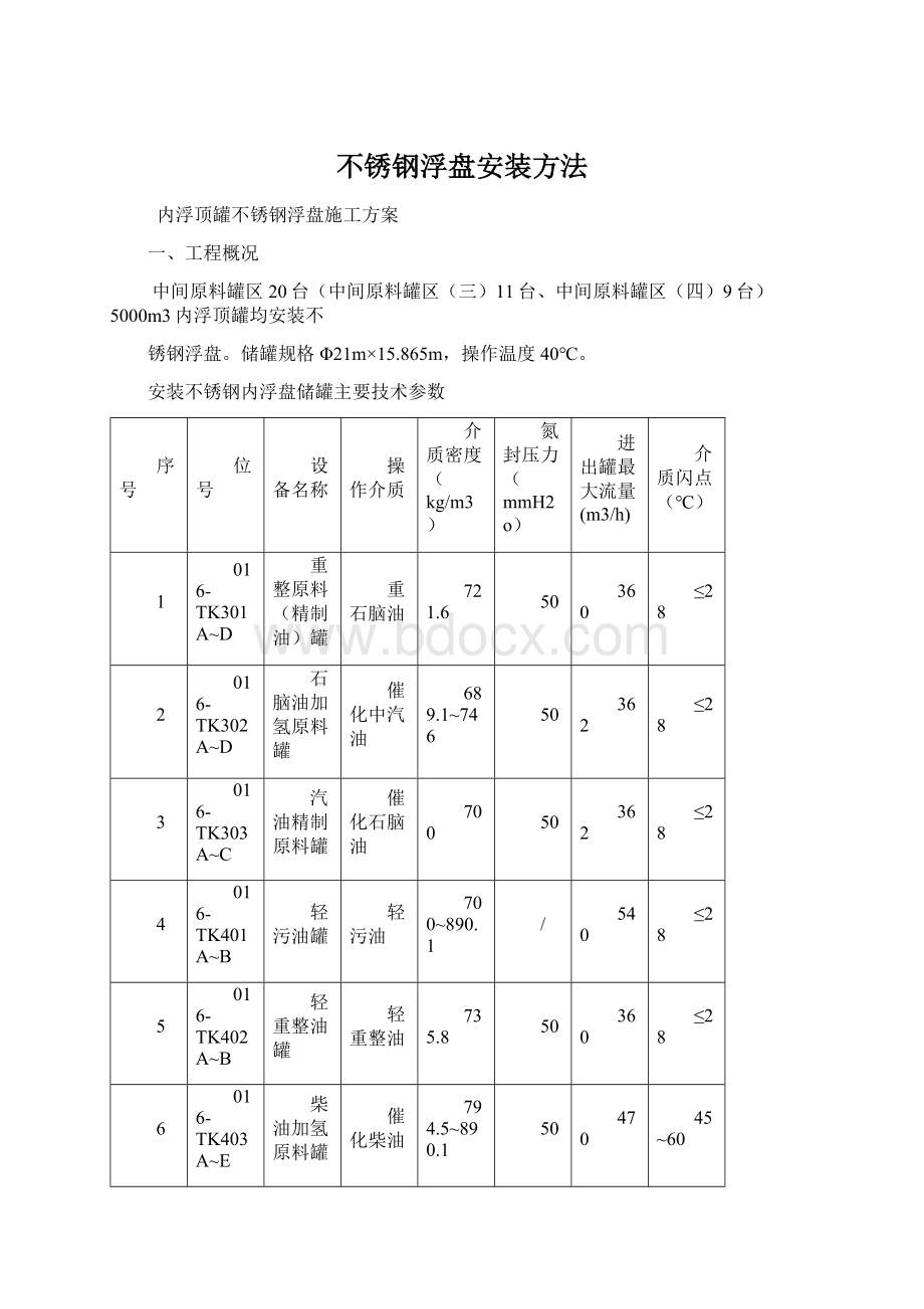 不锈钢浮盘安装方法.docx_第1页