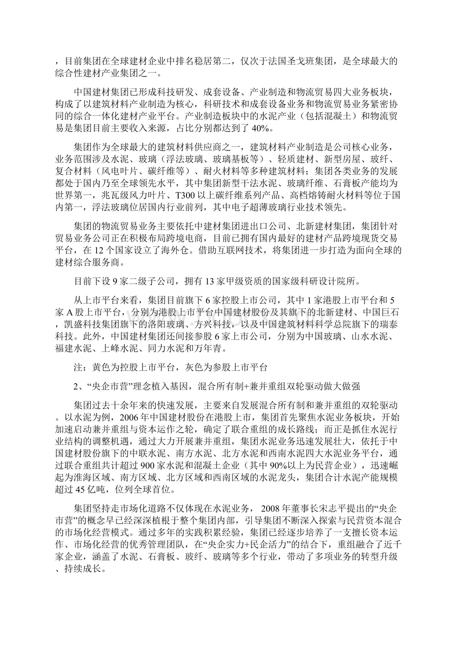 建材行业国企改革分析报告经典版.docx_第3页