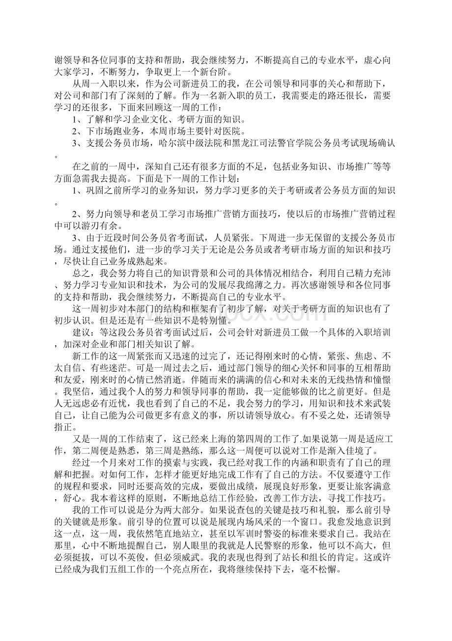 刚入职一周工作总结怎么写.docx_第3页