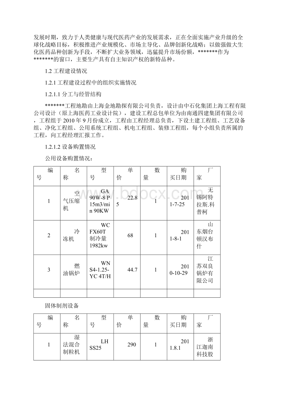 Ⅰ类新药制剂的产业化项目验收报告.docx_第2页