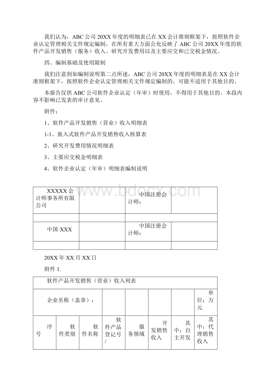 专项审计报告参考模板.docx_第2页