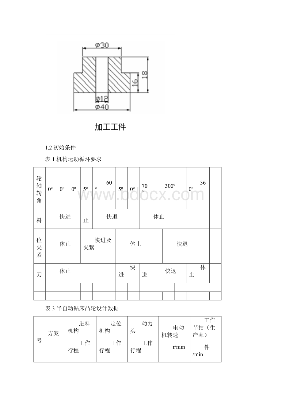 武汉理工大学半自动钻床说明书机械原理课程设计报告书.docx_第2页