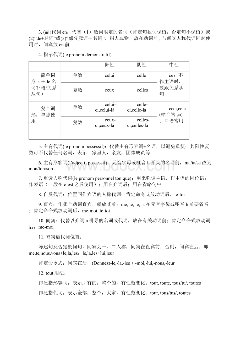 法语语法学习笔记打印收藏版.docx_第3页