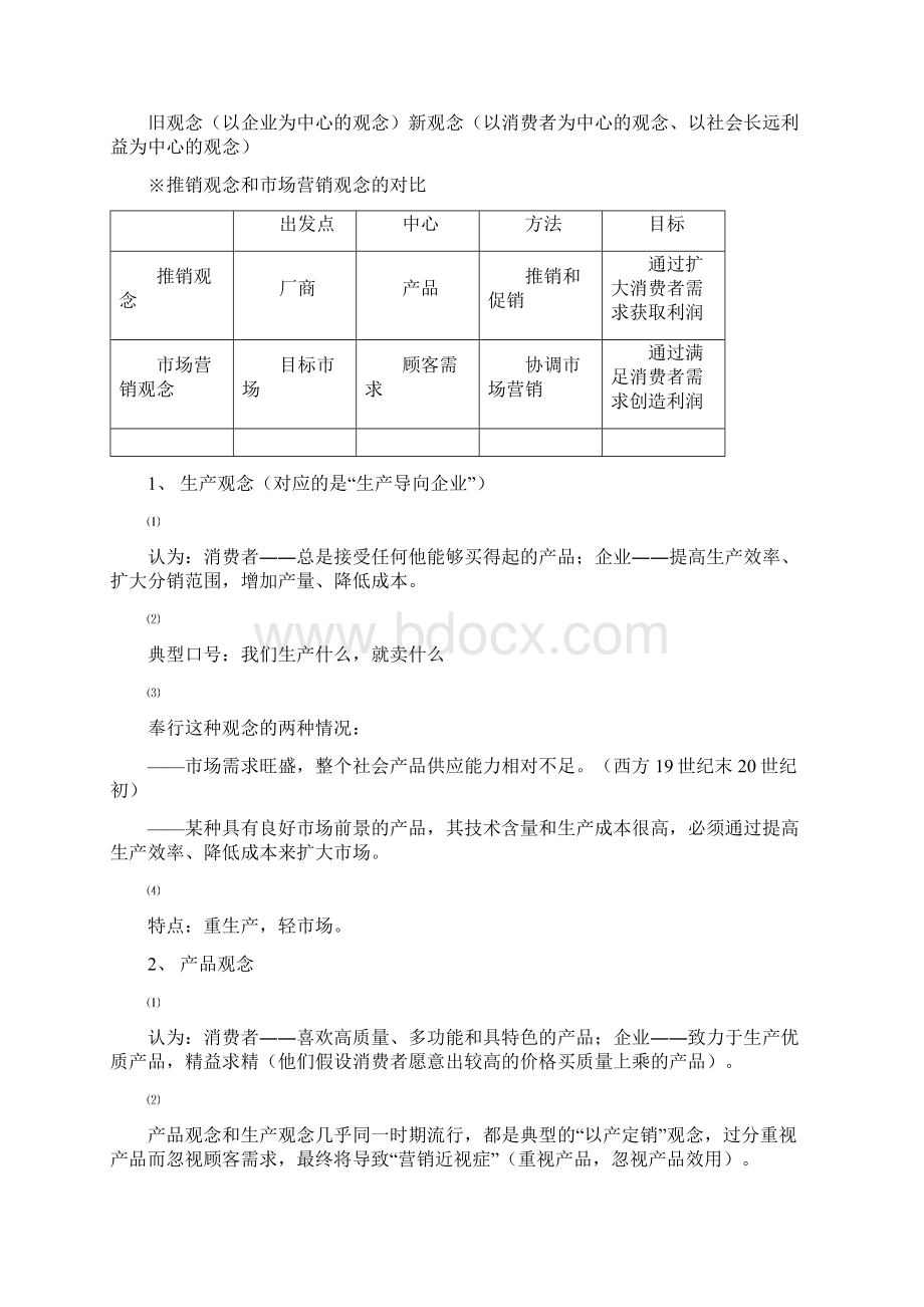 市场营销的复习知识点汇总doc.docx_第3页