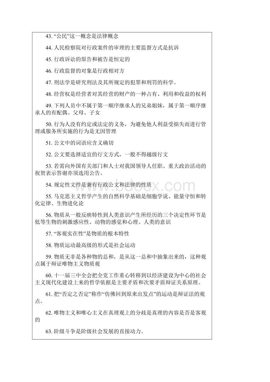 公共基础知识要点精髓251题 Microsoft Word 文档 2.docx_第3页