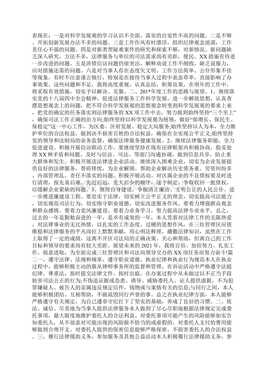 律师工作总结.docx_第2页