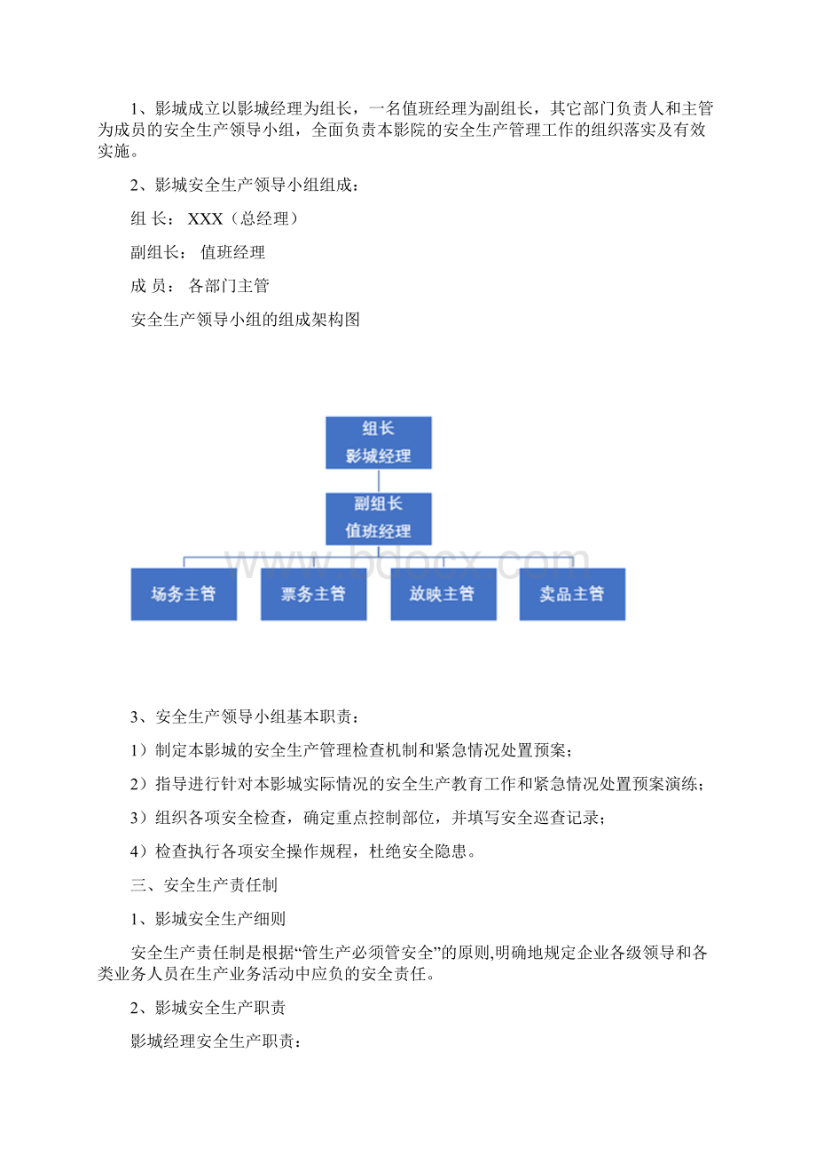 影城安全生产管理制度.docx_第2页